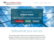 Tablet Screenshot of grantstreet.com
